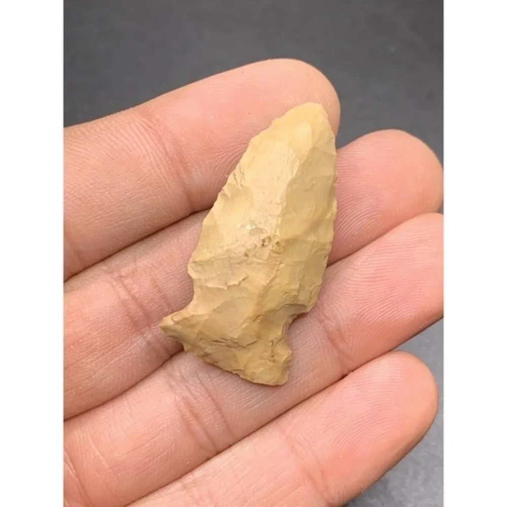 Authentic Corner‎ Notch Arrowhead Knox Co Indiana 1 1/2 Inch Found Vincennes
